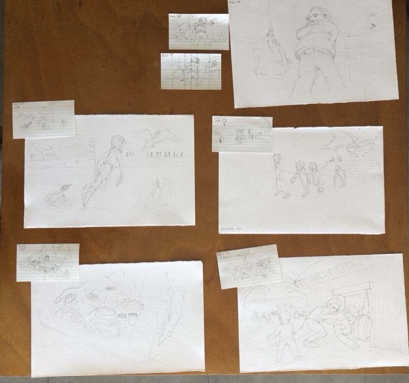 Composition and painting process